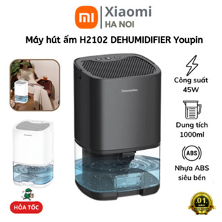 Máy Hút Ẩm Gia Đình Youpin H2102 - Khử Ion Và Lọc Không Khí - Chống Ẩm Bảo Đảm Sức Khỏe An Toàn - Bảo Hành 2 Năm
