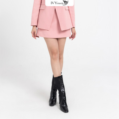 Chân váy midi Tweed IVY moda MS 31M8174