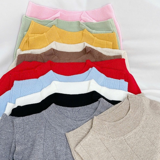 T213 Áo len sát nách mặc trong vest, blazer, gile, sơ mi cổ 3 phân giữ nhiệt - T2 Fashion | BigBuy360 - bigbuy360.vn