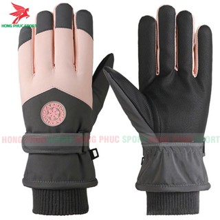 Găng tay đi xe máy lót lông giữ ấm mùa đông chống nước chống gió chống trượt cho nam nữ