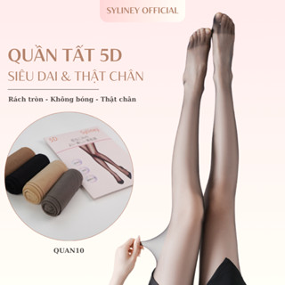 Quần Tất Tàng Hình 5D Nhật Bản Trong Suốt Siêu Dai Siêu Thật Chân SYLINEY, Che Khuyết Điểm QUAN10