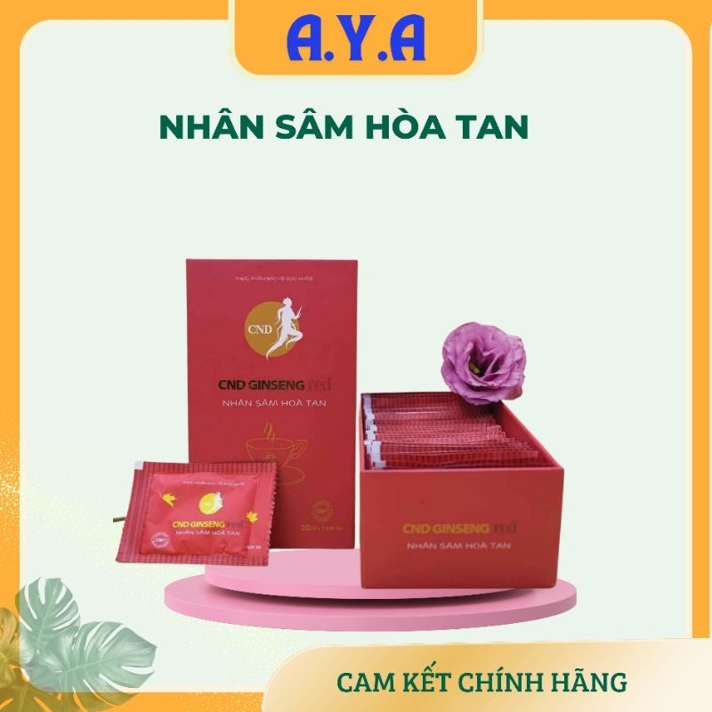 NHÂN SÂM HÒA TAN CND GINSENG RED