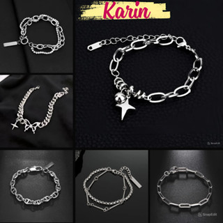 Vòng Tay Titan Nam Nữ Star Ball Lắc Tay Chữ Thập Ngôi Sao Bóng Handmade phong cách unisex nhẹ nhàng sang trọng Karin