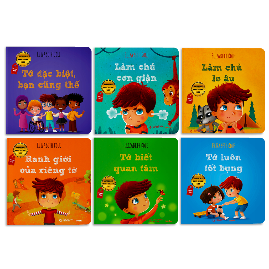 Sách - Sức Mạnh Của Cảm Xúc - Bộ 6 Quyển - NXB Tri Thức