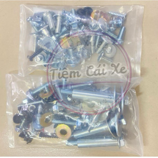 Bộ Ốc dàn áo full xe Wave/Dream/ RS/ Neo / Fu /Sirius/ WS / Ex 135/ EX 150/ Jupiter