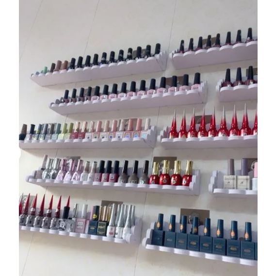 Combo thanh dài để sơn làm nail(combo 2,3,5 bộ) thanh làm nail, kệ nail, kệ đựng nước sơn nail,có 3 