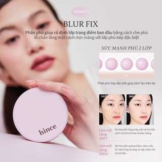 Phấn phủ mỏng nhẹ hince Second Skin Airy Powder 12g