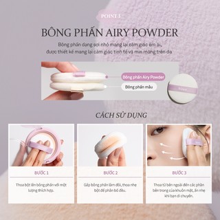 Phấn phủ mỏng nhẹ hince Second Skin Airy Powder 12g