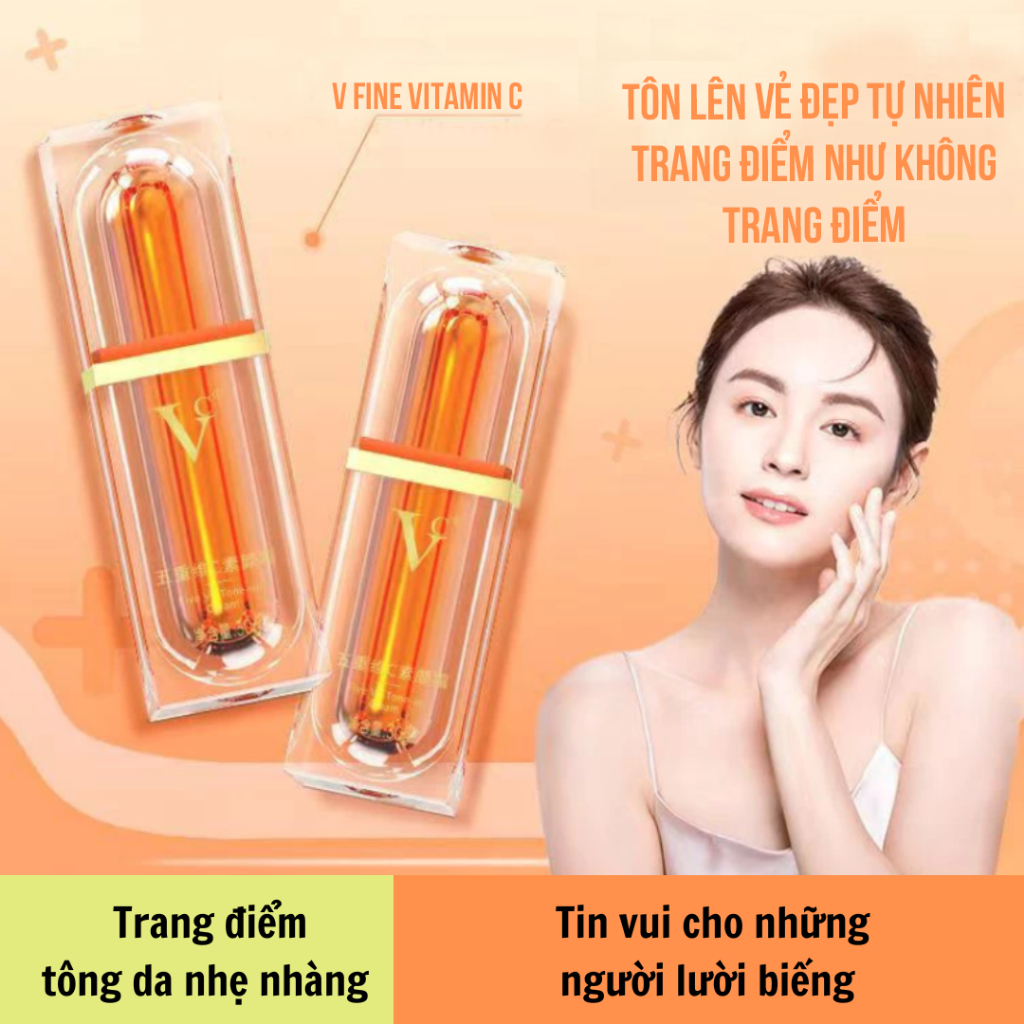 Kem Lười Che Khuyết Điểm Vc QHOO - Kem vitamin C che khuyết điểm VC QHOO từ Hàn Quốc - Sáng da chống nắng - QUINN BEAUTY