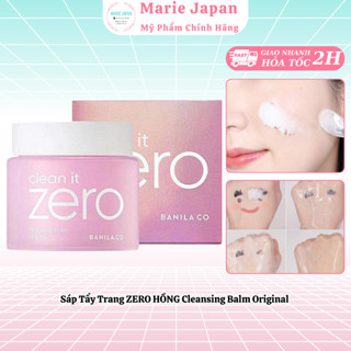 Sáp Tẩy Trang ZERO HỒNG Cleansing Balm Original Hàn Quốc