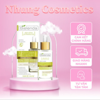 Serum Bielenda xanh lá cấp ẩm phục hồi cho da dầu mụn Ba Lan chính hãng - Nhung Cosmetics