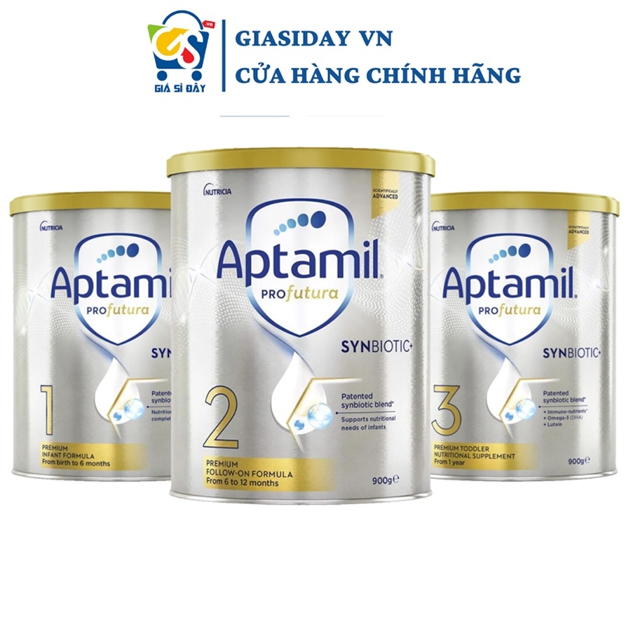 [Date 2027] Sữa Aptamil Profutura Úc Synbyotic Số 1,2,3,4 - Sữa Bột Công Thức 900g