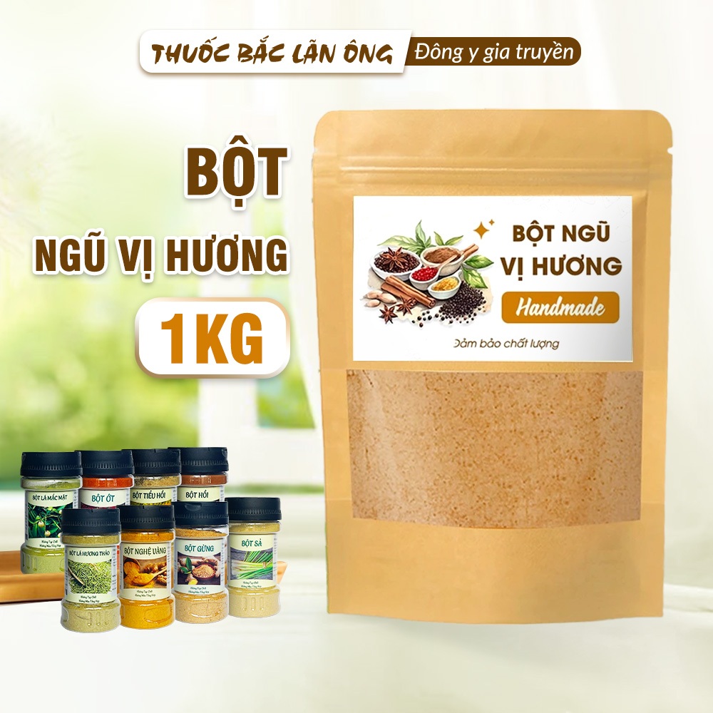 Bột Ngũ Vị Hương 1kg (Công Thức Chuẩn)