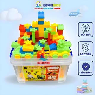  Đồ Chơi Xếp Hình Thông Minh 204 Chi Tiết Có Sách Hướng Dẫn Vijago Cho Bé Mầm Non 