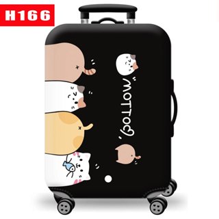 Túi bọc bảo vệ vali - Áo vỏ bọc vali - Trùm vali -Motto Vải 2 Da, Co dãn 4 chiều ,Thun Siêu dày