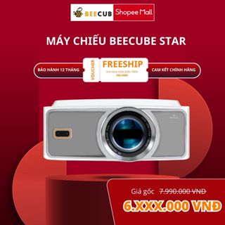 Máy chiếu BeeCube Star - Độ sáng cao nhất thị trường - Full HD 1080P- Hỗ Trợ 4K - Bảo hành 12 tháng lỗi 1 đổi 1