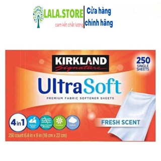  Giấy Thơm Quần Áo Kirkland Fabric Softener của Mỹ 250 tờ 