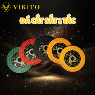 Đá Cắt Sắt 1 Tấc VIKITO 107mm - Lưỡi Sắc Bén, Độ Bền Cao, Giá Tốt