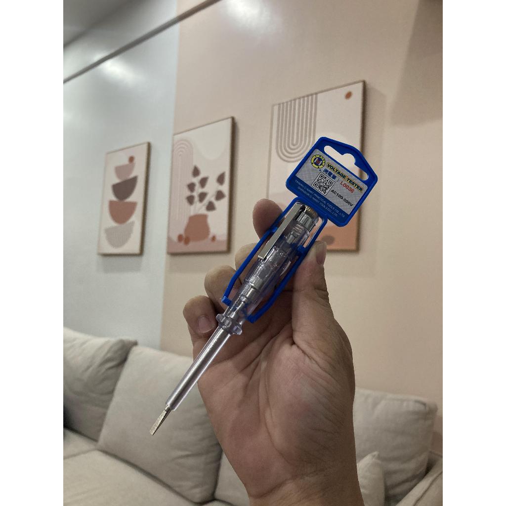 Bút thử điện AC100-500V 145mm L0036 C-MART (Đài Loan)