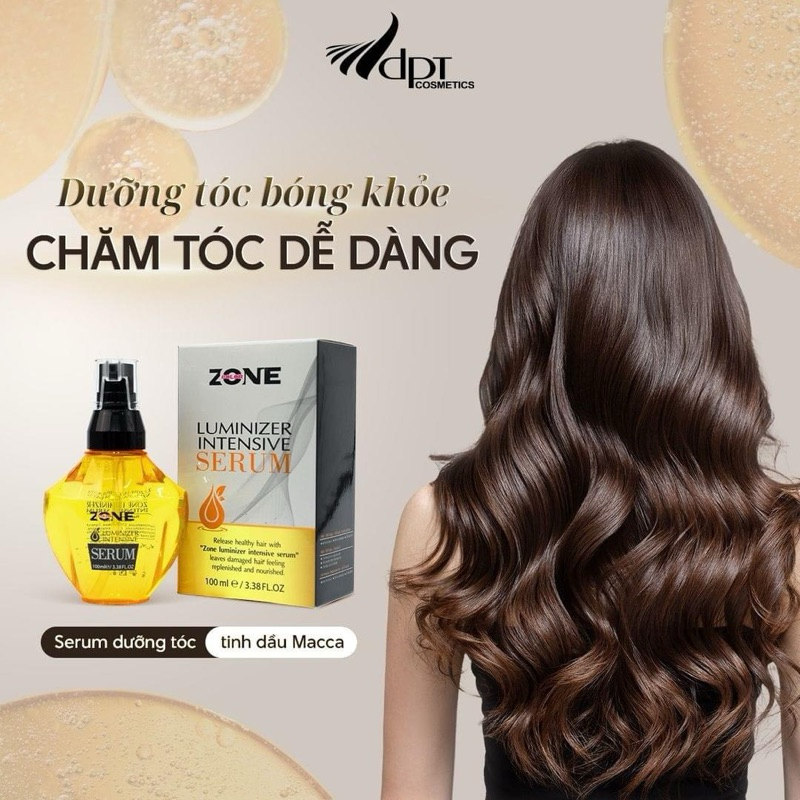 Dầu dưỡng tóc ZONE LUMINIZER INTENSIVE SERUM Oil 100ml