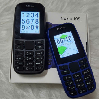 Điện thoại bàn phím 105 2024 Sóng 4G 2SIM - Màn 1.77 - Pin 1450mah - Chữ to đọc phím bấm - FM ko dây