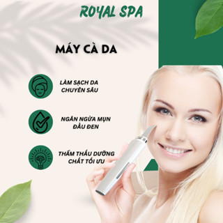 Máy cà da lột loại bỏ mụn đầu đen, dầu nhờn, có xẻng làm sạch, làm thông thoáng bề mặt da CSSD158 Royalspa