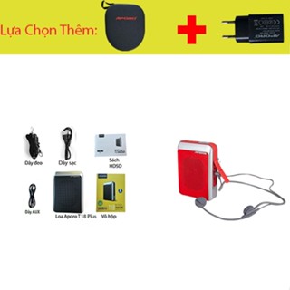 Loa máy trợ giảng  Aporo T18 Plus, Bluetooth 5.0, Mic có dây Aporo