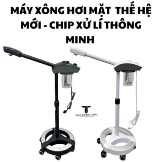 [CHÍNH HÃNG] Máy xông hơi mặt 1 cần nóng thế hệ mới nhất, Máy xông mặt Spa Thẩm Mỹ Viện
