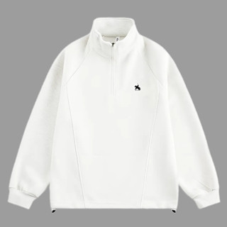 Áo Sweater Polo SIXHUMAN Nỉ 2 Da Cotton Unisex Nam Nữ Thêu Ngựa HM096