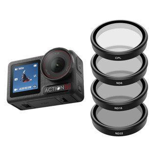 KÍNH LỌC CPL ND8 ND16 ND32 OSMO ACTION 6 / 5 PRO / 4 / 3 TELESIN