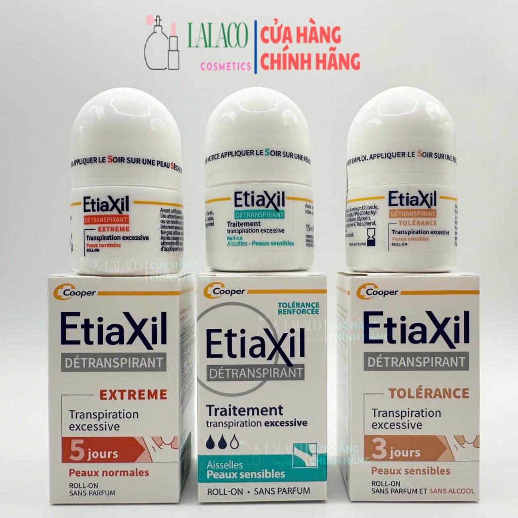 Lăn khử mùi Etiaxil 15ml