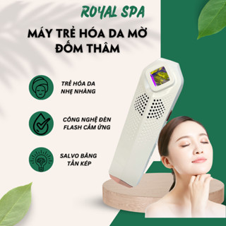  Máy trị mụn trứng cá trẻ hóa da ánh sáng bạch kim làm trắng và nâng cơ CSSD117 Royalspa 