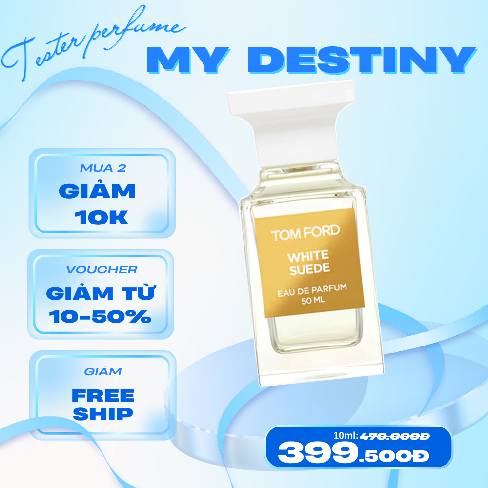 Nước hoa TF White Suede 2ml/ 5ml/ 10ml Mʏ.Dᴇsᴛɪɴʏ_