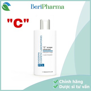  ✅ CHÍNH HÃNG  FCL Sữa Rửa Mặt Làm Sáng Da Chống Lão Hoá Và Giúp Da Đều Màu " C " Scape Cleanser 200ml 
