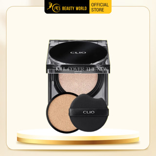 Phấn Nước Clio Che Khuyết Điểm Kill Cover The New Founwear Cushion SPF50+PA+++ 15gx2 AB Beauty World Sản Phẩm Chính Hãng