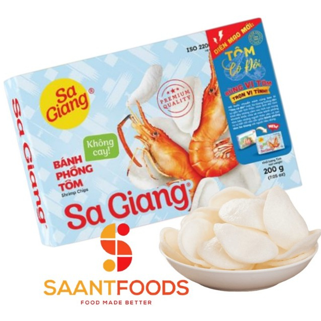 Bánh Phồng Tôm Sa Giang - 200 gram