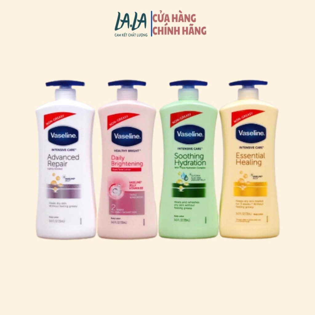 Sữa dưỡng thể Vaseline 725ml