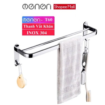 Thanh Vắt Khăn Tắm Inox 304 Dán Tường, Phụ Kiện Nhà Tắm - OENON