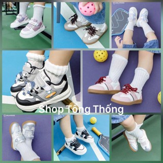 [Tặng Vớ Xinh] Giày Uala siêu nhẹ thời trang thể thao chống trơn trượt ôm chân êm ái cá tính bé trai gái 5630 31 32 33