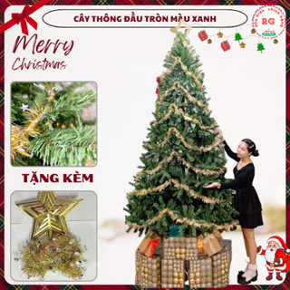 [ HỎA TỐC ] Cây Thông Noel 90cm 1m2 1m5 1m8 2m 2m1 Tặng Kèm Ngôi Sao Đỉnh Và Dây KT Trang Trí Giáng Sinh