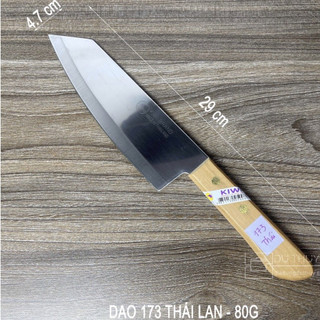 Dao Thái KIWI 21, 173, Hàng Thái Lan Loại 1, Cán Gỗ Lưỡi Sắc Cắt Gọn Siêu Bén