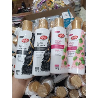 Sữa tắm than hoạt tính và cám gạo/ cica và muối hồng Lifebouy chai 100ml- hàng khuyến mãi
