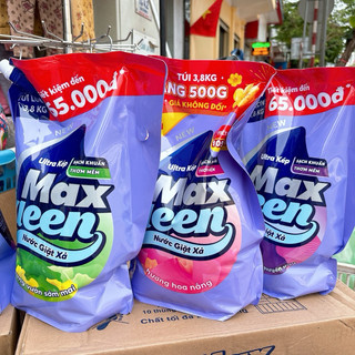 ‼️NƯỚC GIẶT XẢ MAX KLEEN ULTRA KÉP 3,8KG
