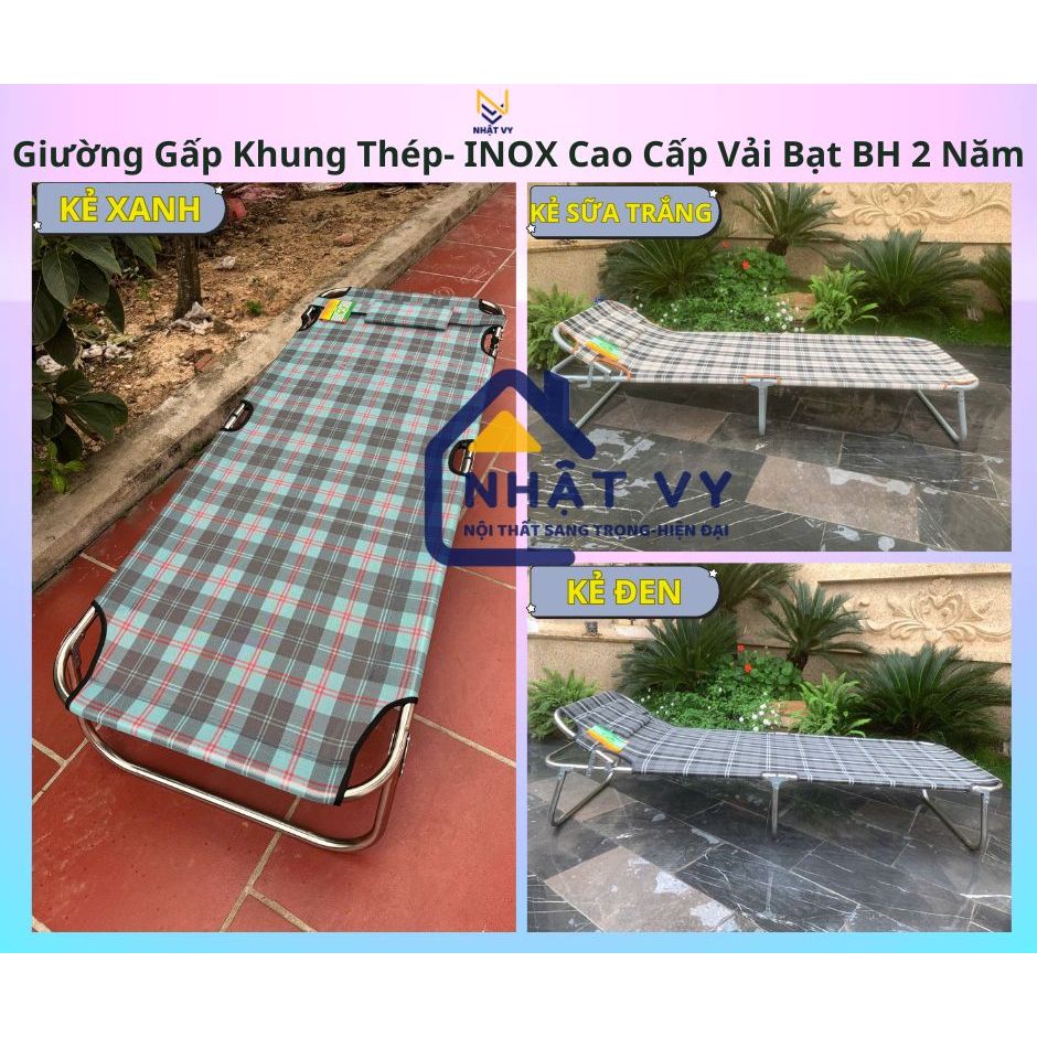 Giường Gấp Văn Phòng Khung Nhôm Sắt, Giường Xếp Gấp Gọn Giá Rẻ Tiện Lợi | BigBuy360 - bigbuy360.vn