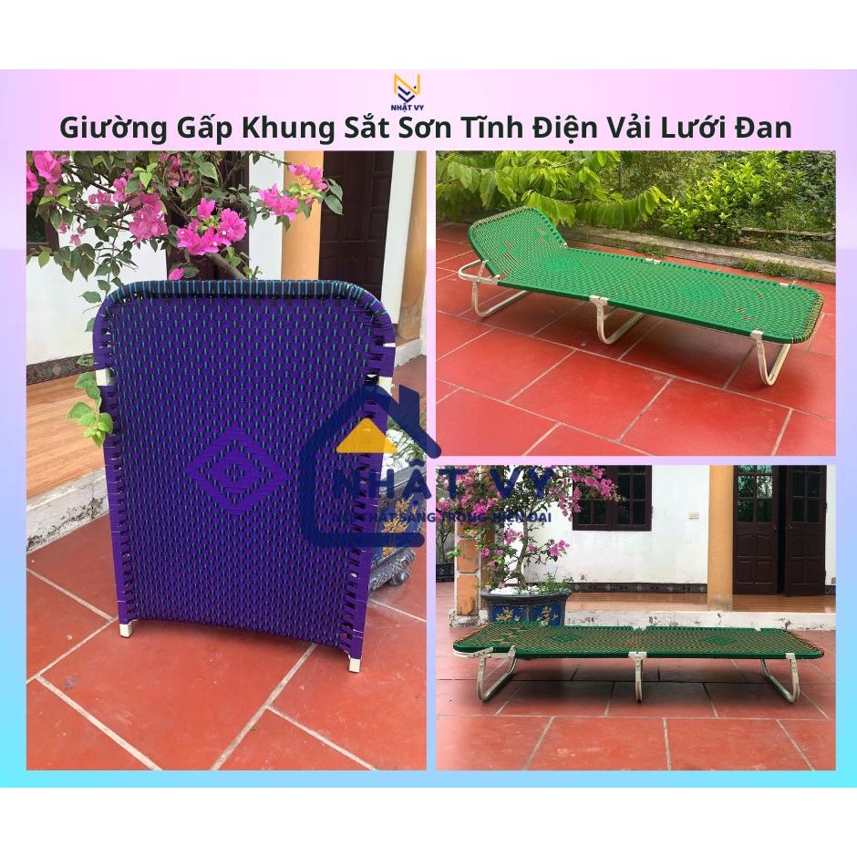 Giường Gấp Văn Phòng Khung Nhôm Sắt, Giường Xếp Gấp Gọn Giá Rẻ Tiện Lợi | BigBuy360 - bigbuy360.vn