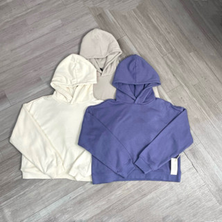 [Hiền VNXK] Áo Hoodie nữ form croptop, áo trồng đầu chất nỉ bông, vải hàng chuẩn, dày dặn VNXK