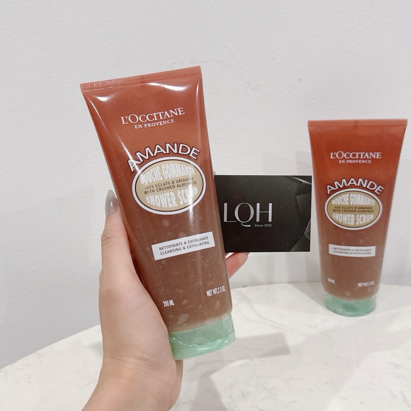 Tẩy da chết Almond Shower Scrub hạnh nhân 200ml