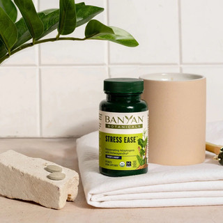 Banyan Botanicals - Stress Ease™ tablets Viên uống giúp giảm căng thẳng