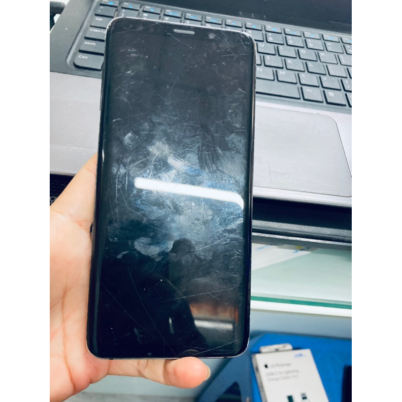 xác điện thoại samsung s9 plus bản việt hư màn hình