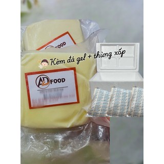 (SHIP TOÀN QUỐC) 500G Phô mai mozzarella kéo sợi Đức thơm ngon ( CÓ KÈM THÙNG XỐP VÀ 1 ĐÁ GEL GIỮ NHIỆT)